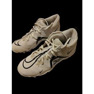 Nike Alpha With Cleats...Size 5.5Y...White...Sports Shoes.
